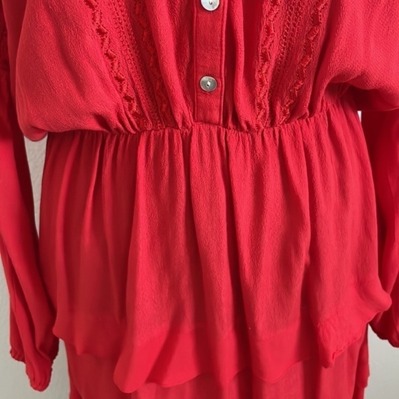 Anthropologie Sunday In Brooklyn Tiered Peasant Dress 0001 - Picture 5 of 12